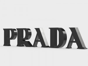 prada logo 3D Model