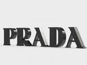 prada logo 3D Model