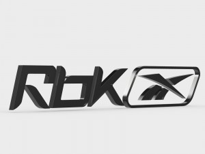 rbk logo 3D 模型