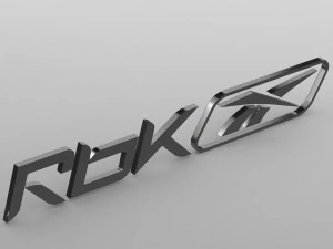 rbk logo 3D Model