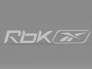 rbk logo 3D 模型