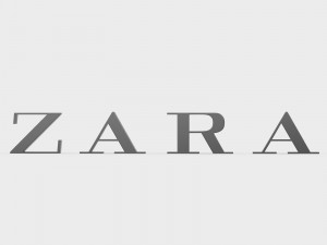 zara logo 3Dモデル