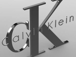 calvin klein logo 3D Model