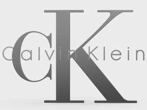 calvin klein logo 3D Model