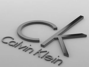 calvin klein logo 2 3D Model