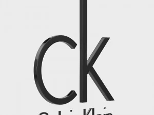 calvin klein logo 2 3D Model