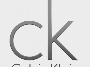 calvin klein logo 2 3D Model