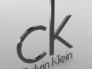 calvin klein logo 2 3D Model