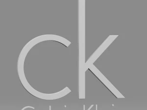 calvin klein logo 2 3D Model
