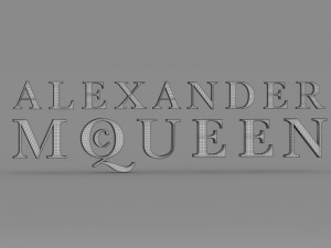 alexander mcqueen logo Modelo 3D
