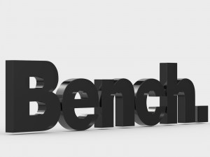 bench logo 3Dモデル
