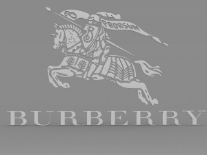 burberry logo Modelo 3D