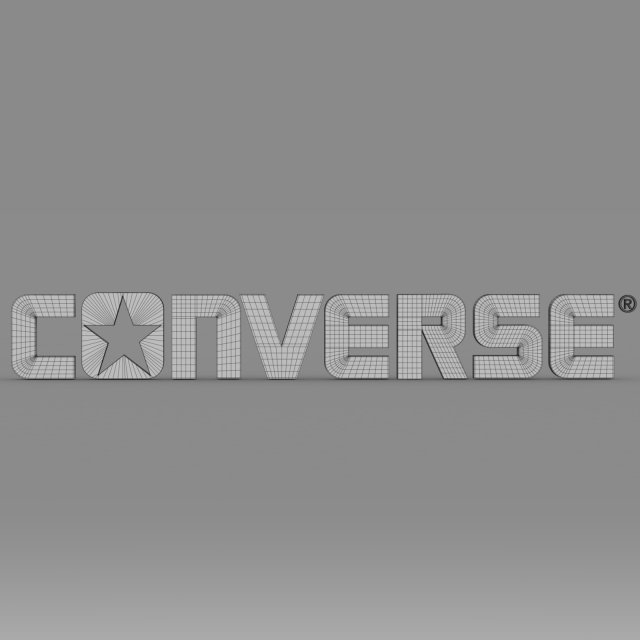 Converse logo white deals