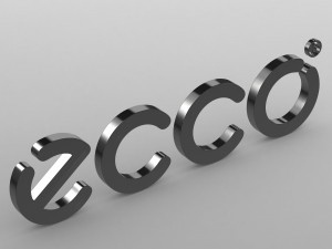 ecco logo 3D मॉडल