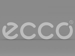 ecco logo 3D मॉडल