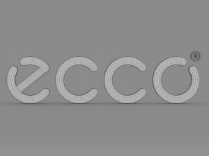 ecco logo 3D मॉडल