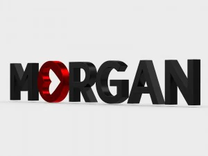 morgan logo 3D Model