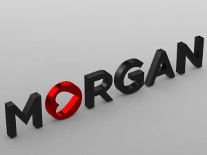 morgan logo 3D Model