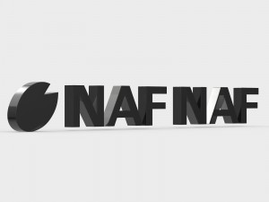naf naf logo Modelo 3D