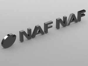 naf naf logo 3D Модель