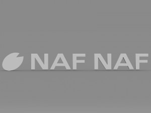 naf naf logo 3D Модель