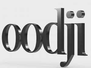 oodji logo 3D Model