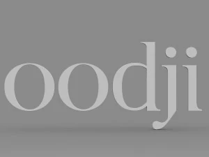 oodji logo 3D Model