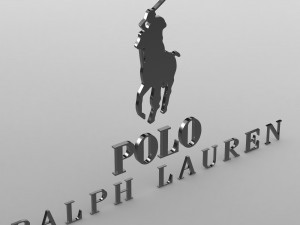 polo logo 3D 模型