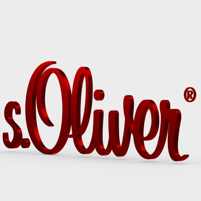 sir oliver logo Modelo 3D .c4d .max .obj .3ds .fbx .stl .blend 