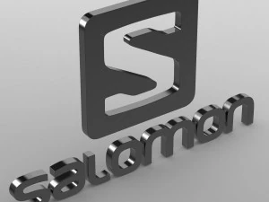 salomon logo 3D Model