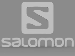 salomon logo 3D Model