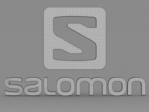 salomon logo 3D Model
