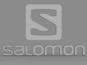 salomon logo 3D Model