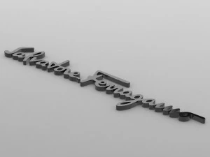 salvatore ferragamo logo 3D Model