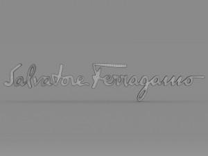 salvatore ferragamo logo Modèle 3D