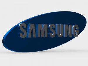 samsung logo 3D Model