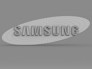 samsung logo Modelo 3D