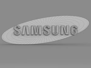 samsung logo 3D Model