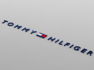 tommy hilfiger logo 3Dモデル