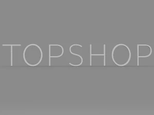 topshop logo 3D Model