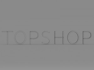 topshop logo 3D Model