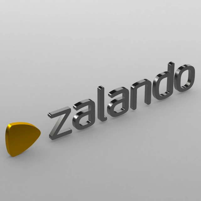 zalando logo 3D Model .c4d .max .obj .3ds .fbx .stl .blend 