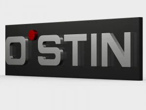 ostin logo 3D Model