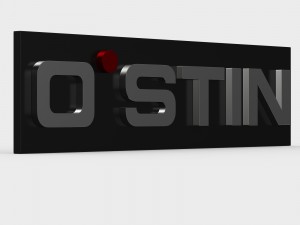 ostin logo 3D 模型