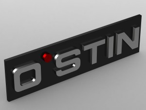 ostin logo 3D 模型