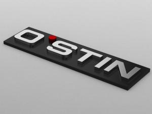 ostin logo 3D 模型