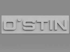 ostin logo 3D 模型