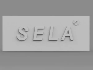 sela logo 3D Model