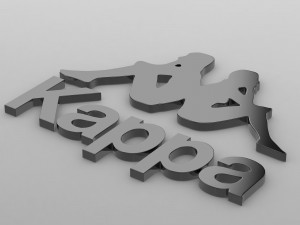 kappa logo 3D Модель