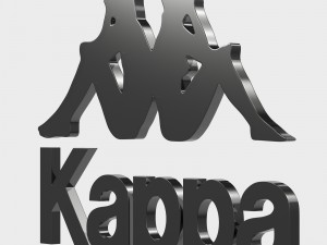 kappa logo 3Dモデル